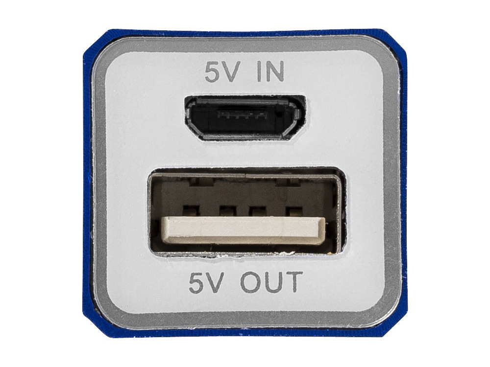 Портативное зарядное устройство Volt, синий классический