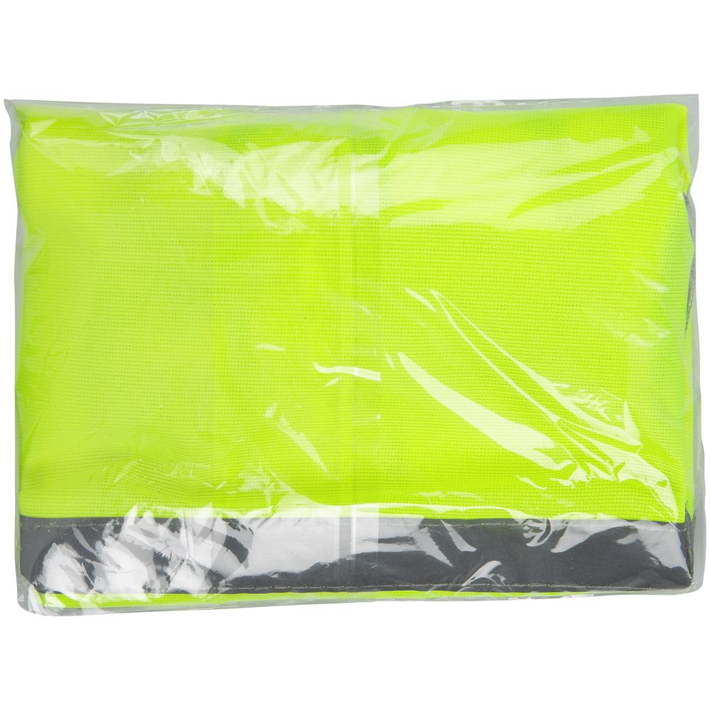 Светоотражающий жилет для бега с маячком Flash — пример нанесения логотипа () | Print Logo