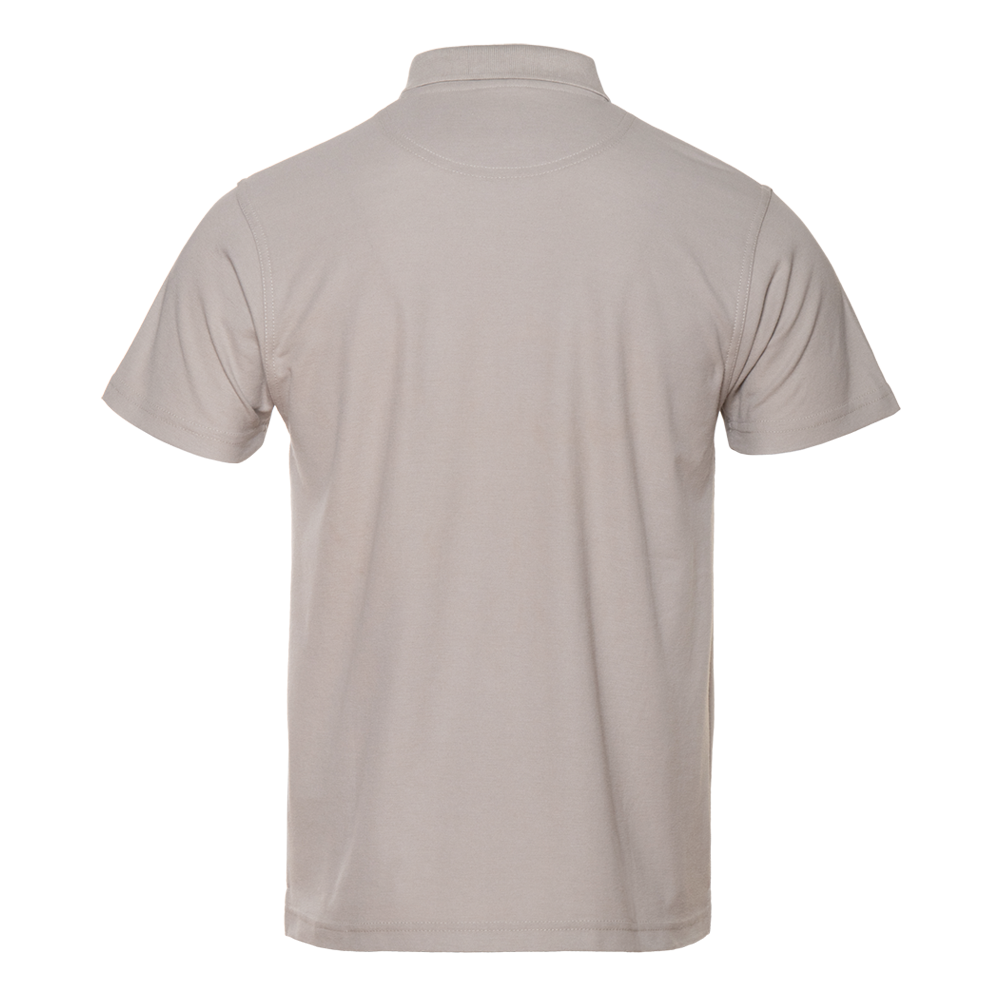 Рубашка поло мужская STAN хлопок/полиэстер 185, 104, Светло-серый,  (72)  (48/M)