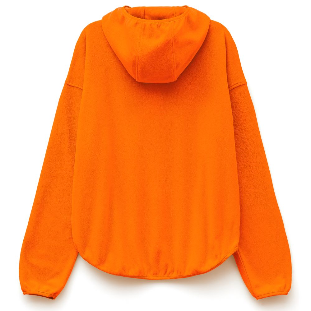 Анорак флисовый унисекс Fliska, оранжевый, размер XL/XXL