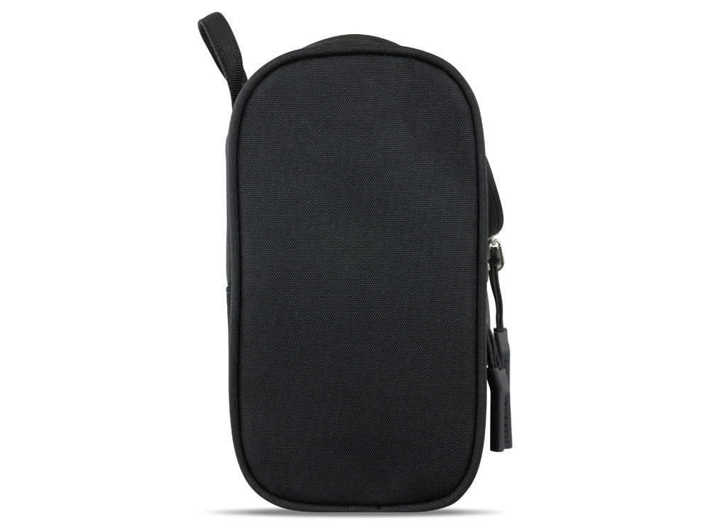 Несессер BUGATTI БЛАНК ОБЛЕГЧЕННАЯ | BLANC DELIGHT, чёрный, нейлон RPET600D/тарпаулин/полиэстер, 24,5х12х22,5 см, 5 л