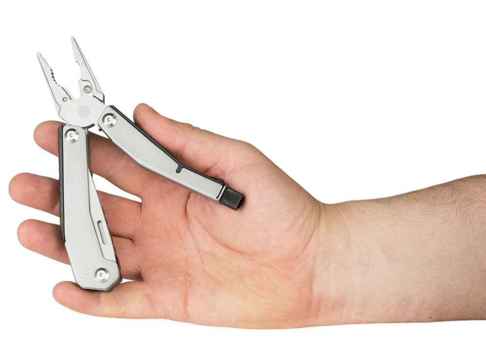 Мультитул-пассатижи Scopus 4-в-1 с двумя битами, черный (Р)