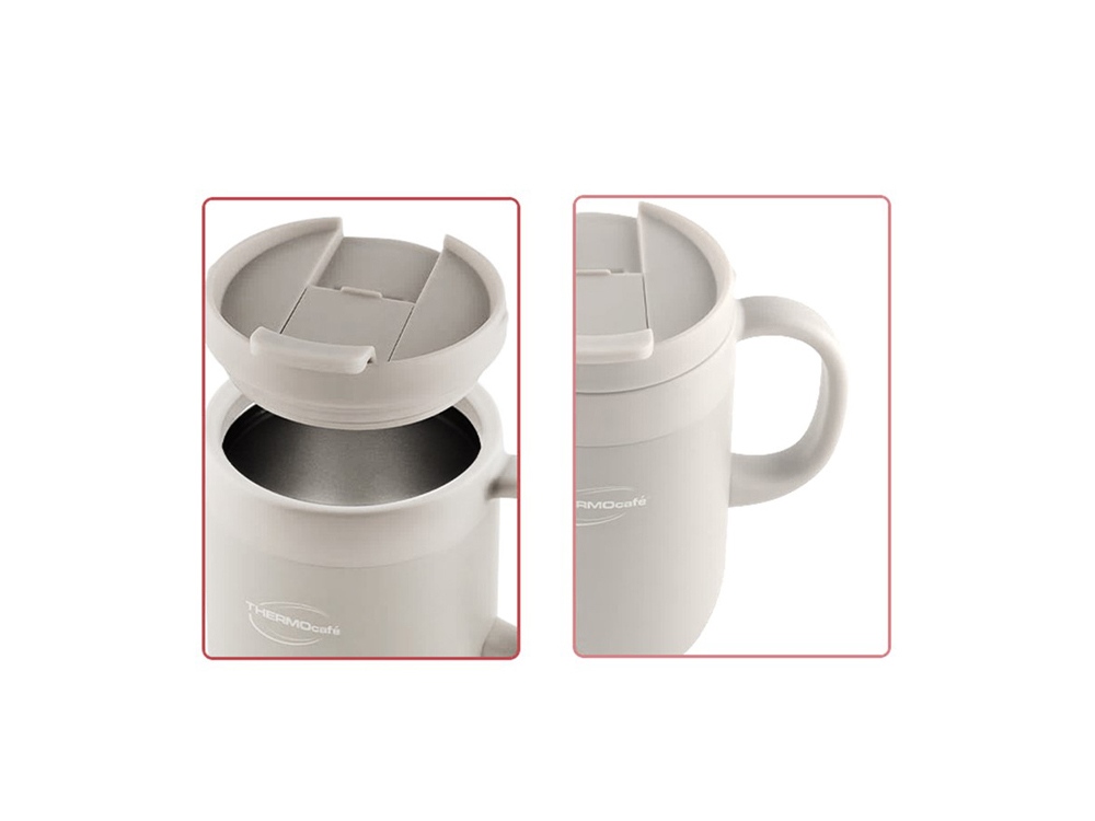 Термокружка из нерж. стали тм THERMOcafe TCCM-460SY (WGY) 0,46L