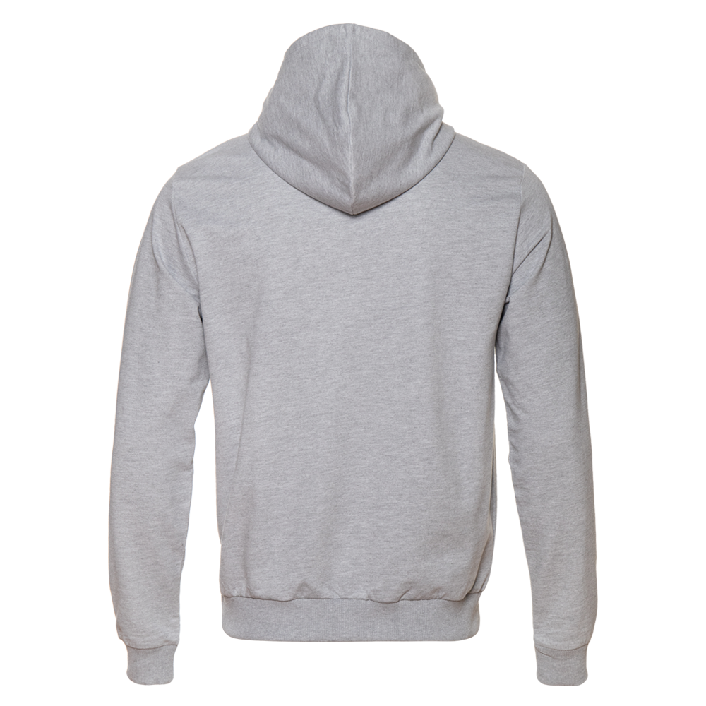 Худи унисекс STAN футер без начёса 260, 23, Серый меланж,  (50/60)  (40/3XS)