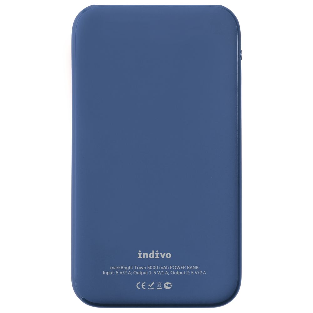Аккумулятор с подсветкой markBright Town, 5000 мАч