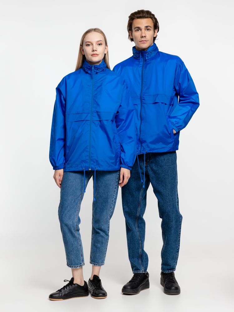 Ветровка из нейлона Surf 210 ярко-синяя (royal), размер L