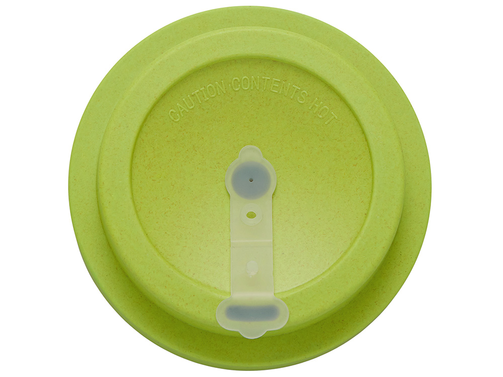 Термокружка Muffin из натуральных волокон, зеленое яблоко (Р)