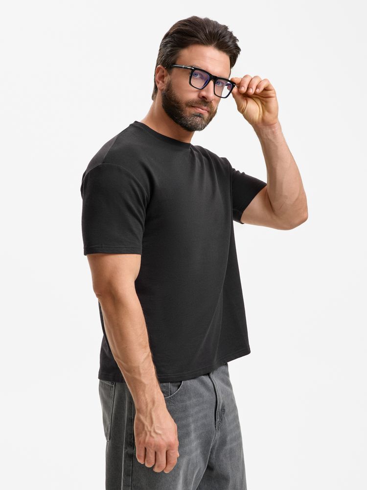 Футболка унисекс Durington, черная, размер 3XL/4XL