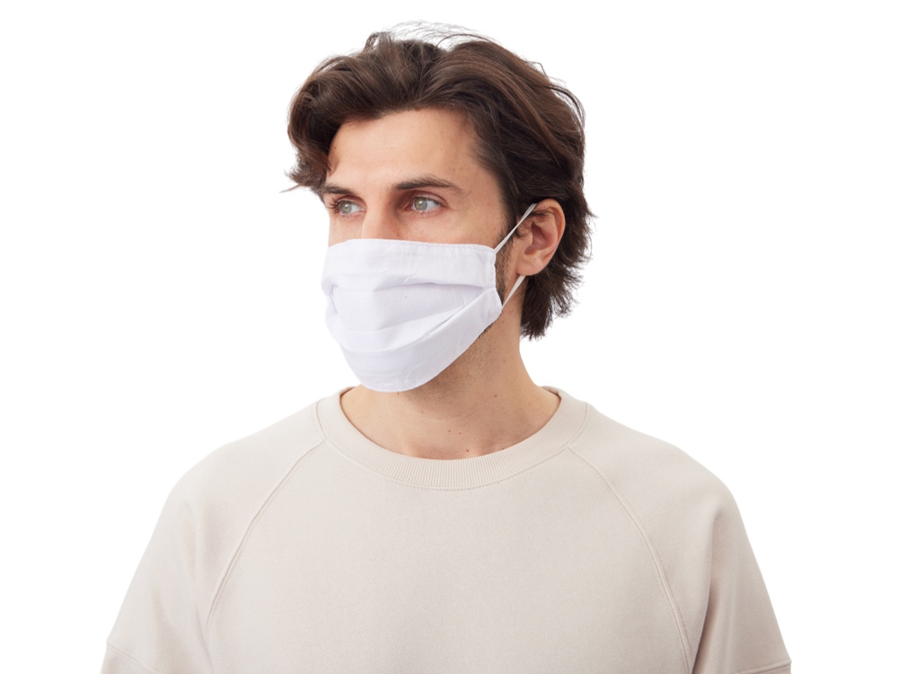 Маска для лица многоразовая для сублимации, M-L с логотипом  | Print Logo