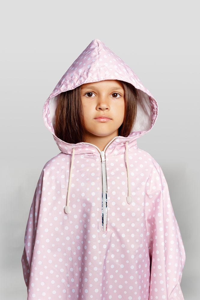 Дождевик-пончо детский AquaStop Kids на заказ фото на сайте Print Logo.