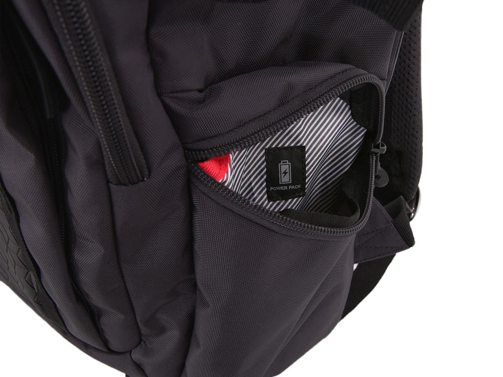 Рюкзак WENGER 15'', чёрный, полиэстер 900D/ М2 добби, 29х15х47 см, 20 л