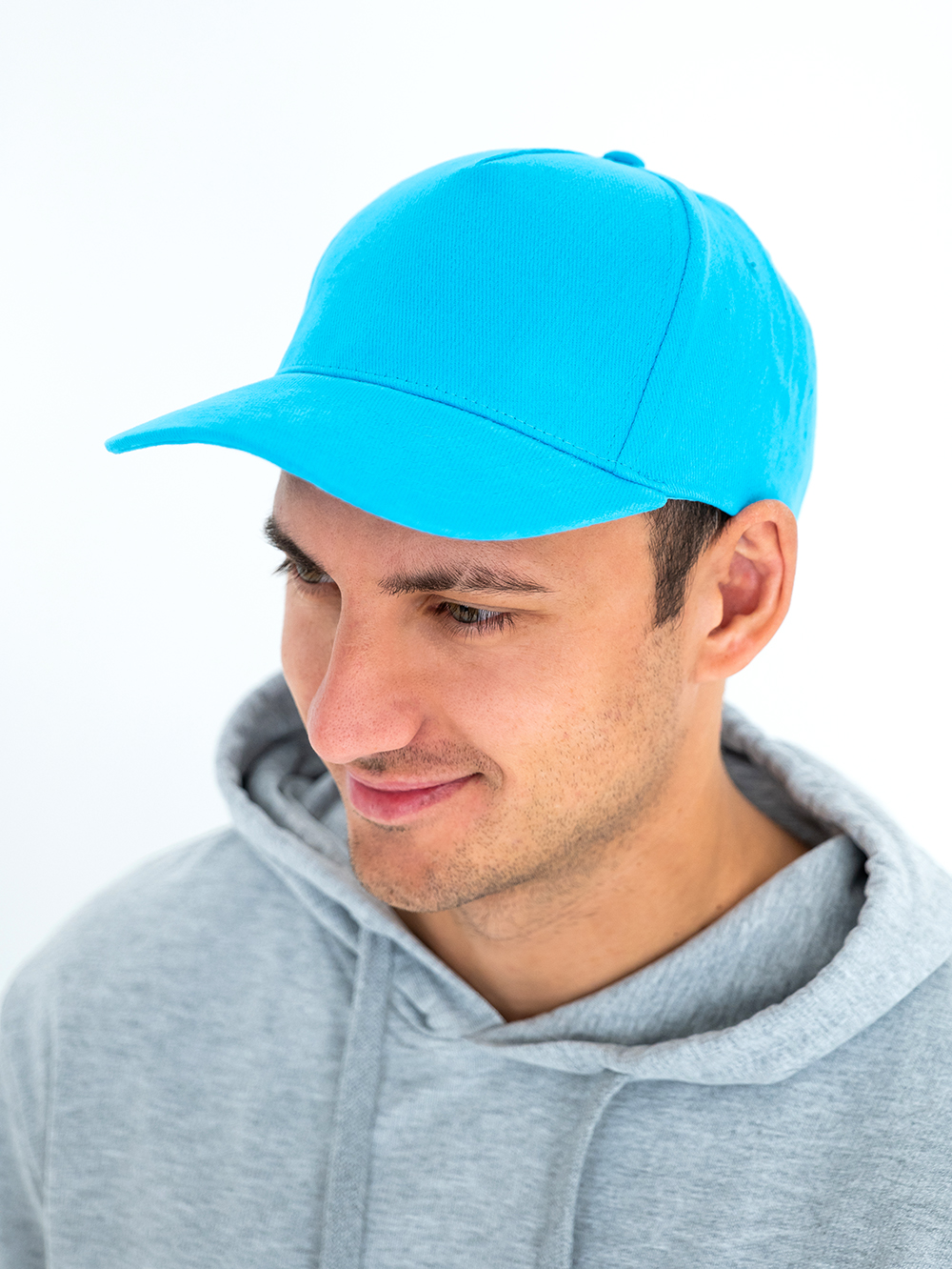 Бейсболка STAN 5 клиньев хлопок 280, 11, Тёмно-синий,  (46)  (56-58/ONE SIZE)