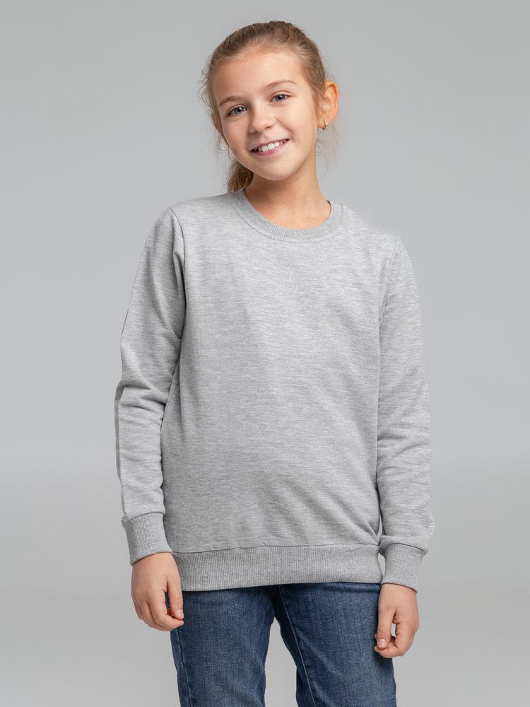 Свитшот Toima Kids 2.0, серый меланж, 12 лет