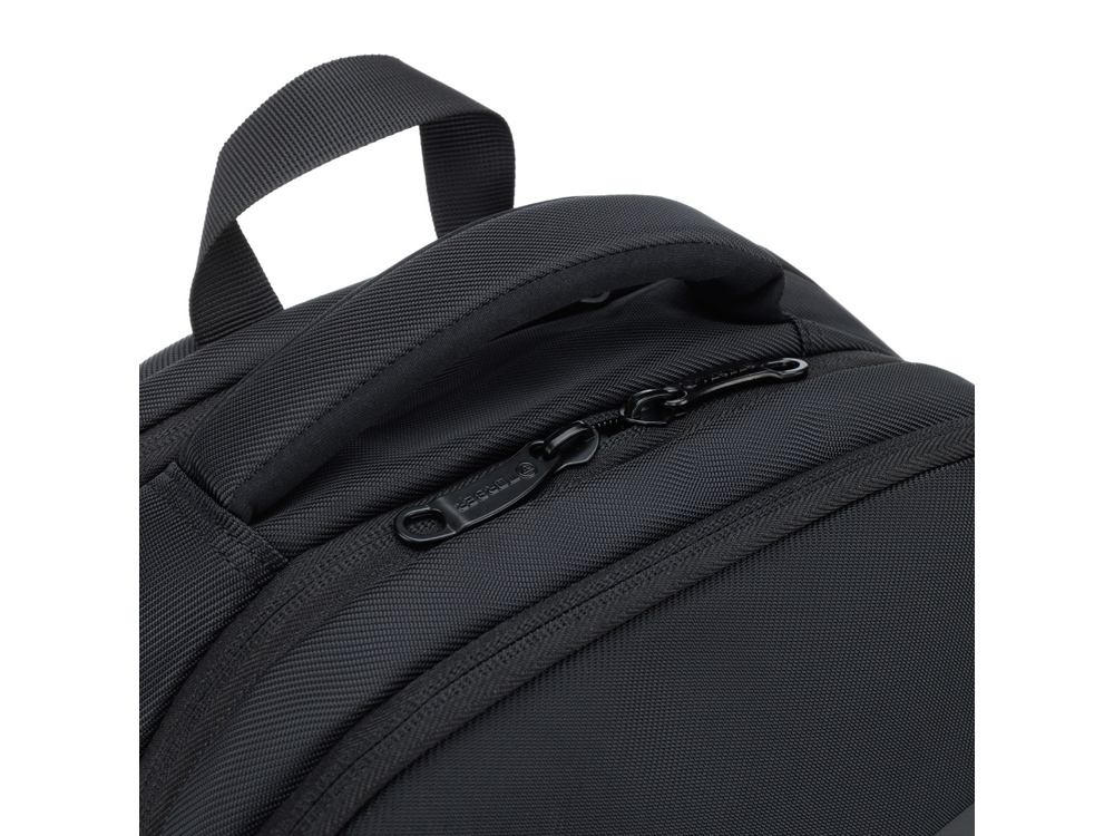 Рюкзак TORBER ВОЯЖ с отделением для ноутбука 18'', черный, полиэстер 900D, 34х16х47 см, 20 л