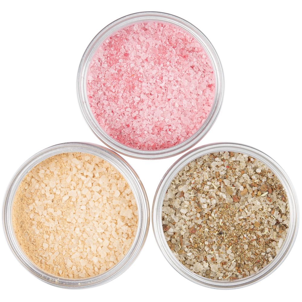 Набор из 3 видов соли Savory Collection фото на сайте Print Logo.