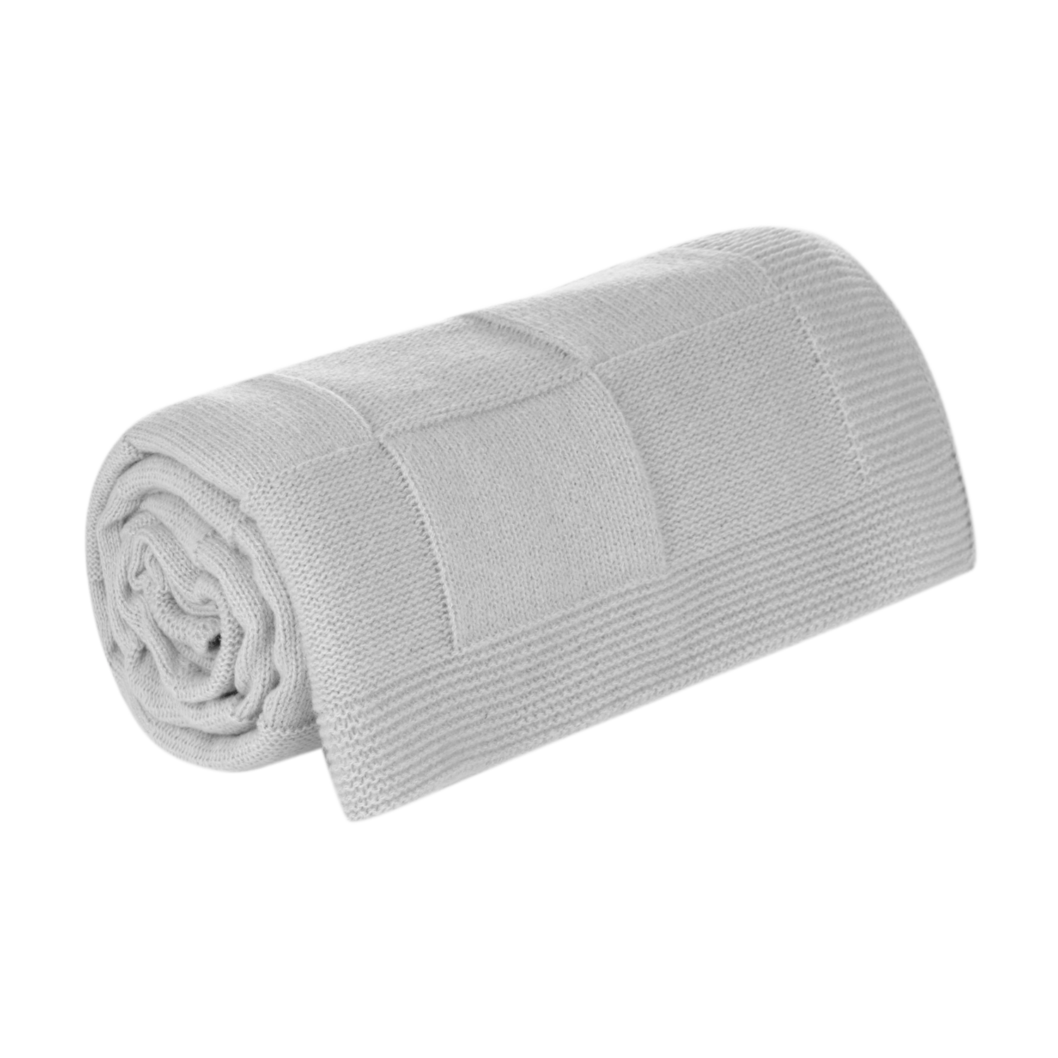 Плед Селла Софт (Cella Soft) вязаный, 160*90 см, серый