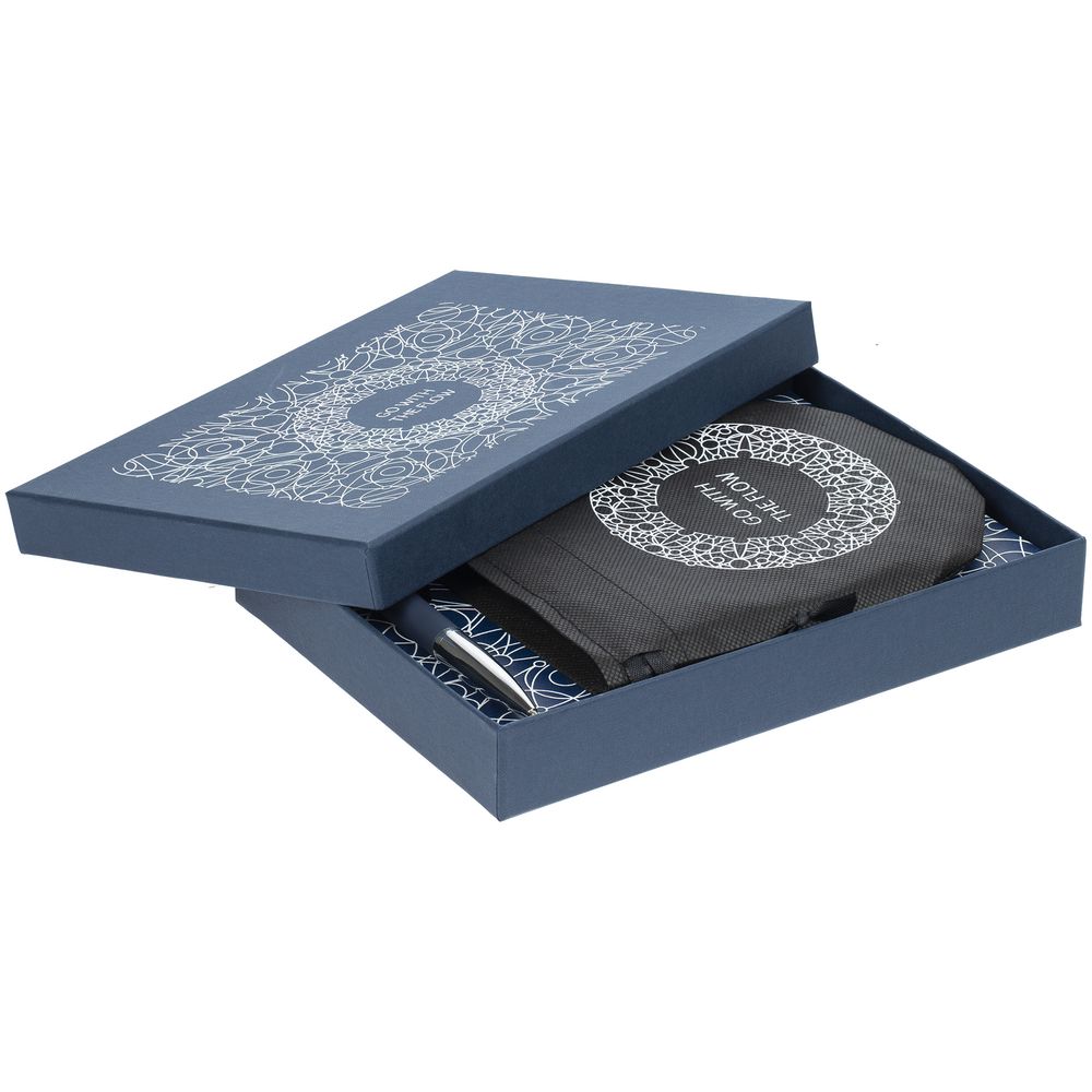 Коробка Go With The Flow — пример нанесения логотипа (сделано в России) | Print Logo