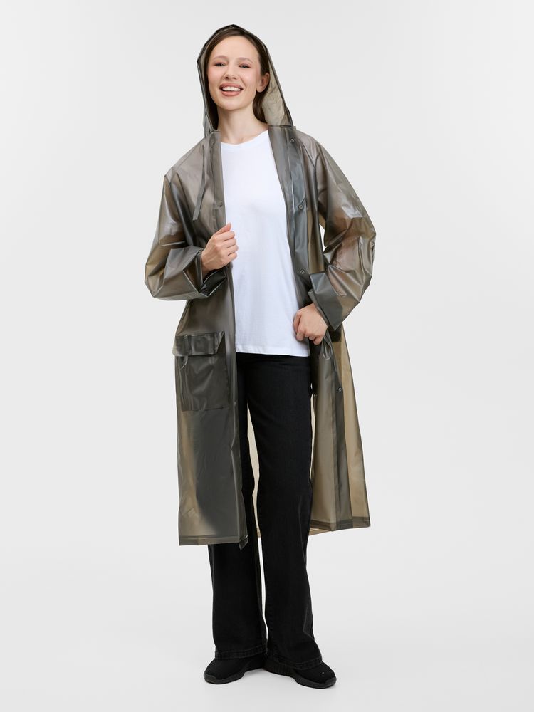 Дождевик RainDrop, серый, размер 3XL/4XL
