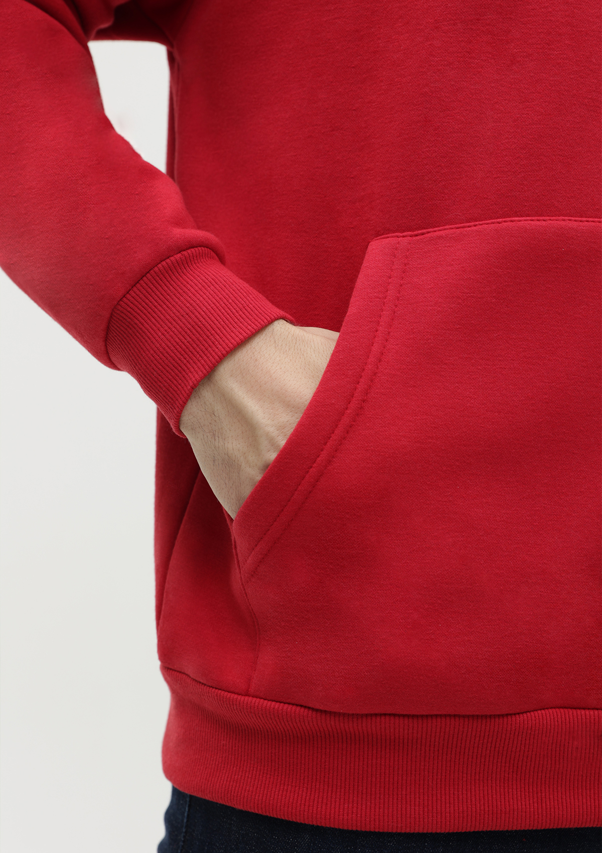 Худи унисекс STAN оверсайз интерсофт 320, 69, Т-красный,  (014)  (54/XXL)