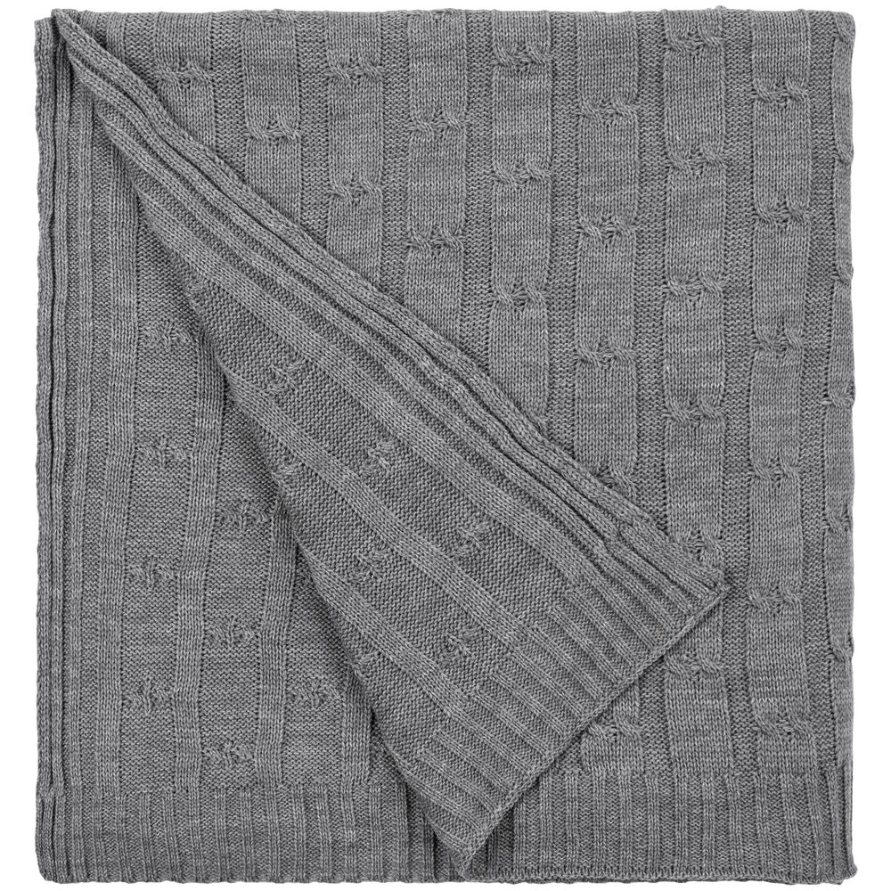 Плед Trenza с логотипом teplo | Print Logo