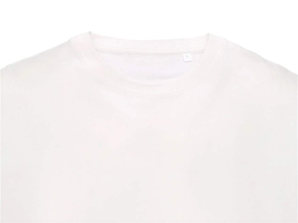 Футболка Kyoto из джерси 180 г/м2 с пич отделкой, унисекс, молочный