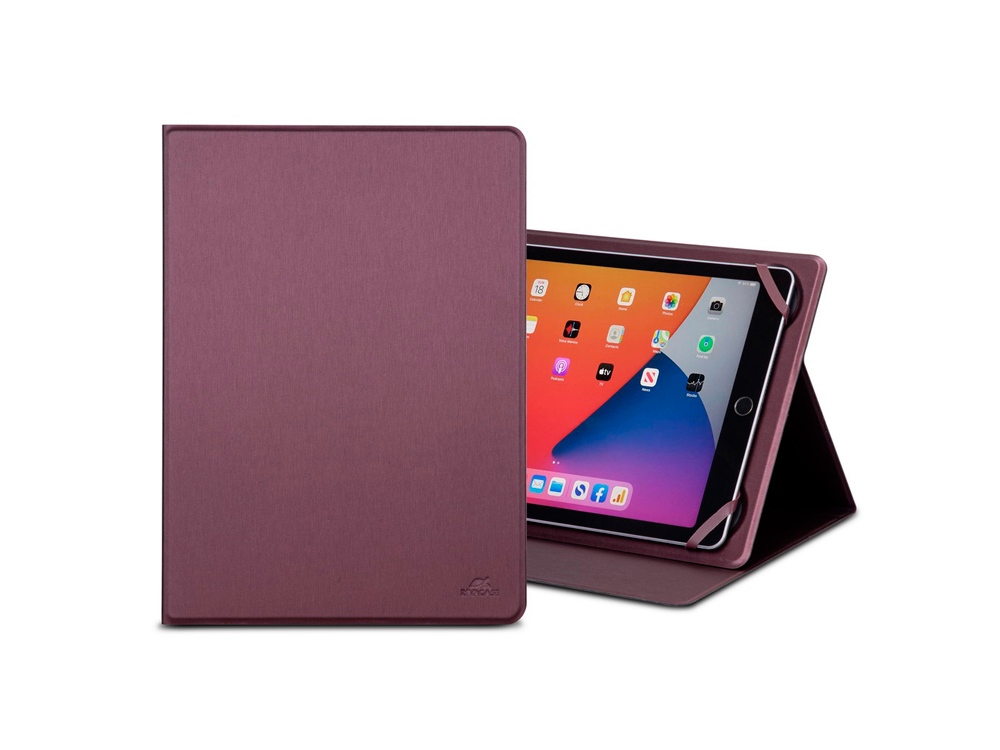 Тонкий чехол универсальный для планшета 10.1 с логотипом RIVACASE | Print Logo