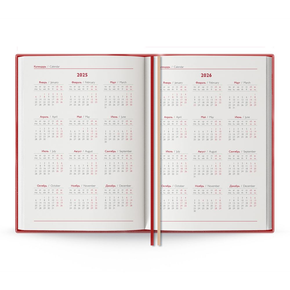 Ежедневник Lugo, датированный фото на сайте Print Logo.