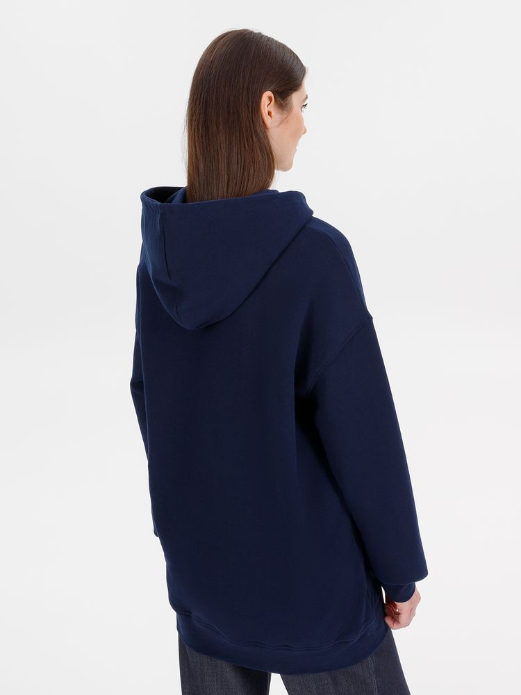 Худи оверсайз унисекс Outshine, темно-синее, размер XS/S