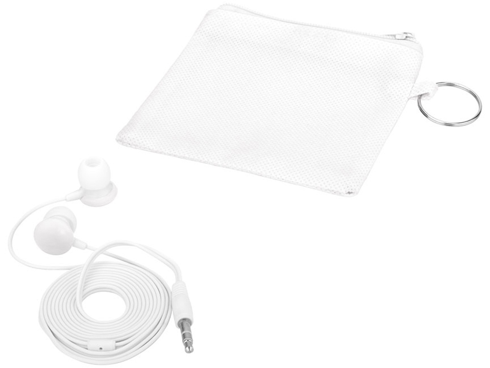 Наушники Star в нетканом чехле, белый