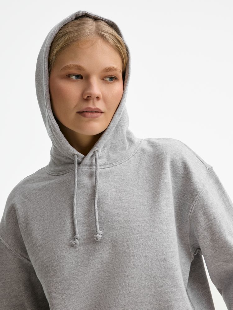 Худи унисекс Condor, серый меланж, размер 3XL