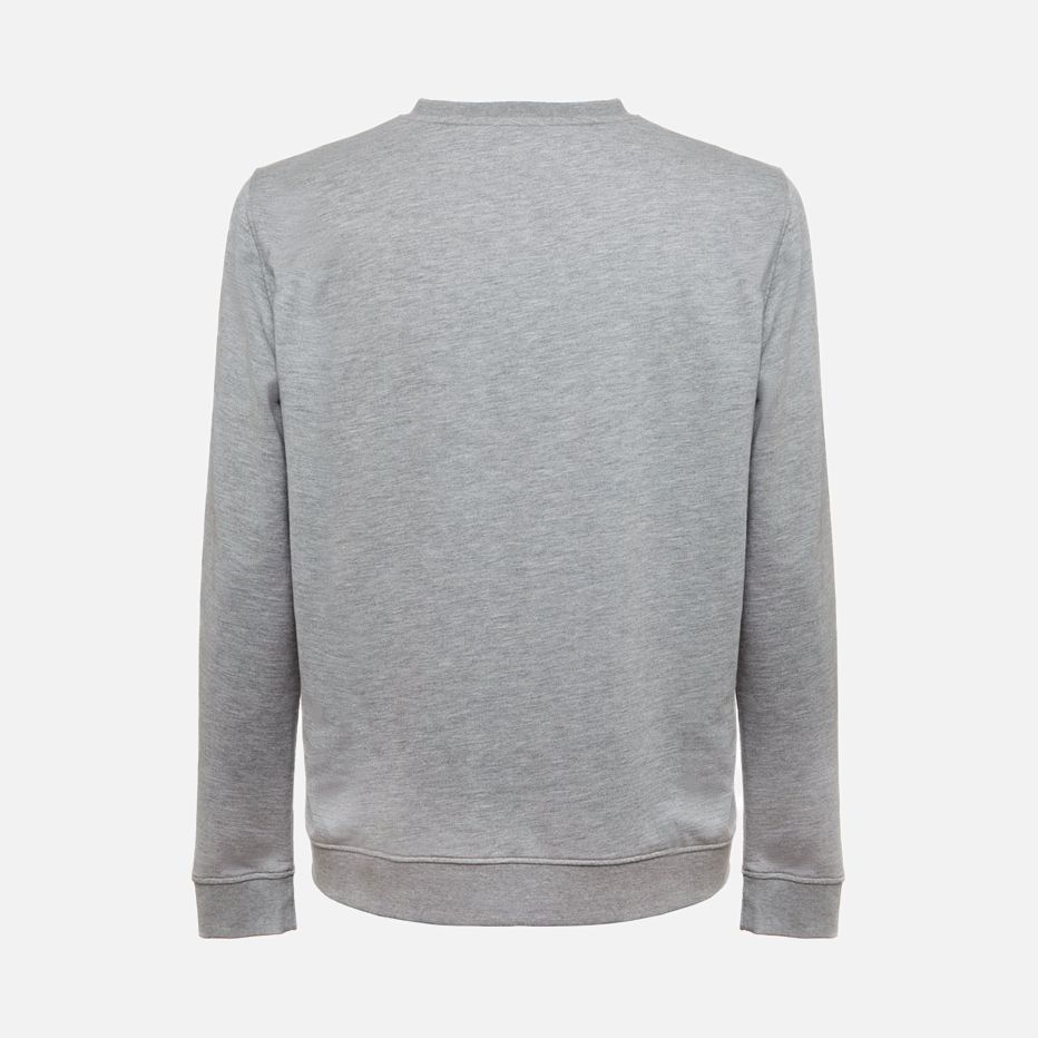 Свитшот унисекс Colombo, серый меланж, размер L