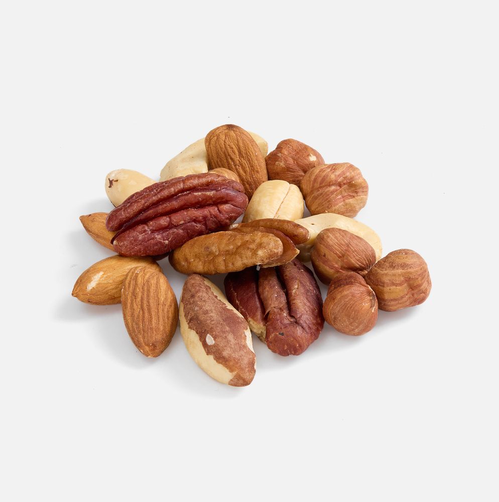 Смесь ореховая Wits ver.2 — пример нанесения логотипа (сделано в России) | Print Logo