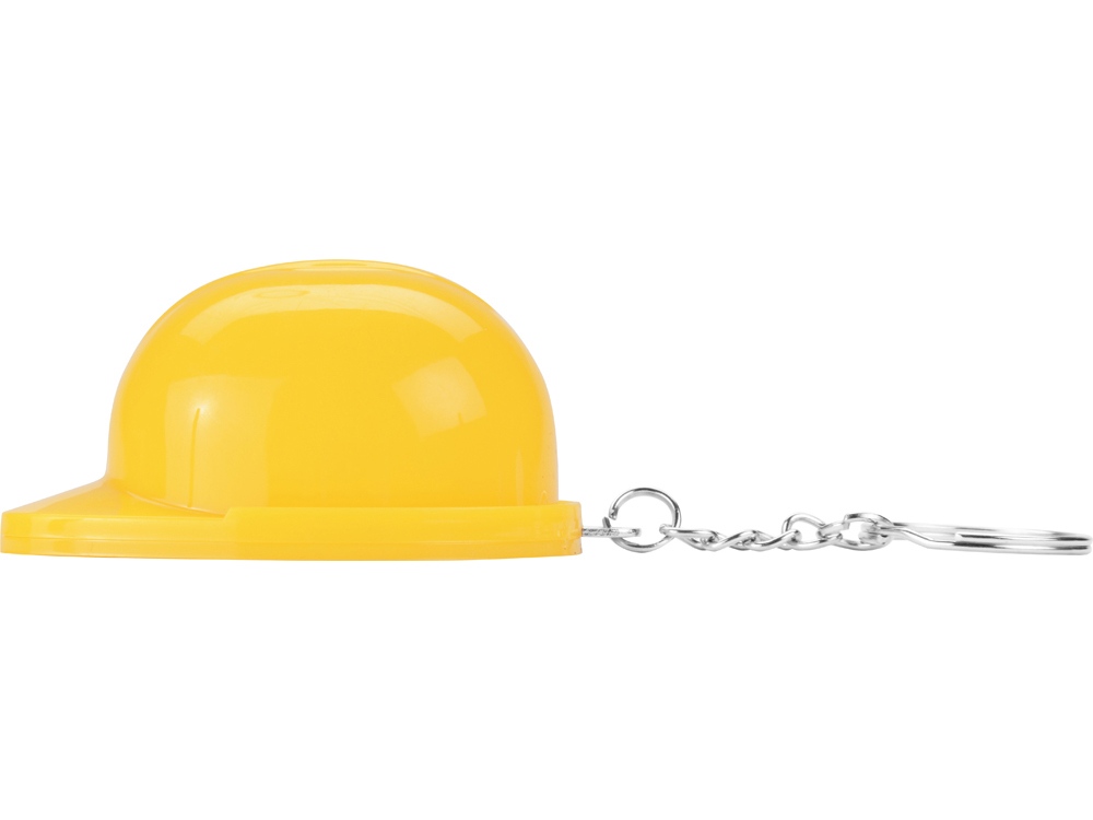 Брелок-открывалка Каска, желтый