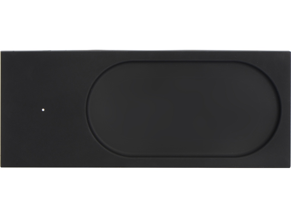 Беспроводное настольное зарядное устройство Glide с подсветкой, софт тач