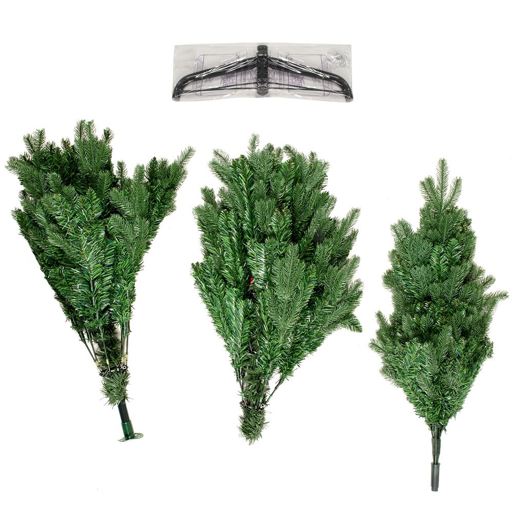 Искусственная ель пристенная Fuzzy Half