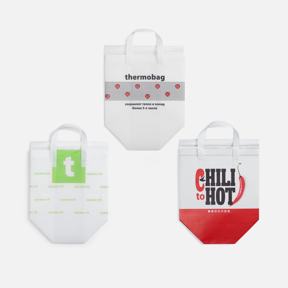 Термосумка «Термобэг» с печатью на заказ с логотипом сделано в России | Print Logo