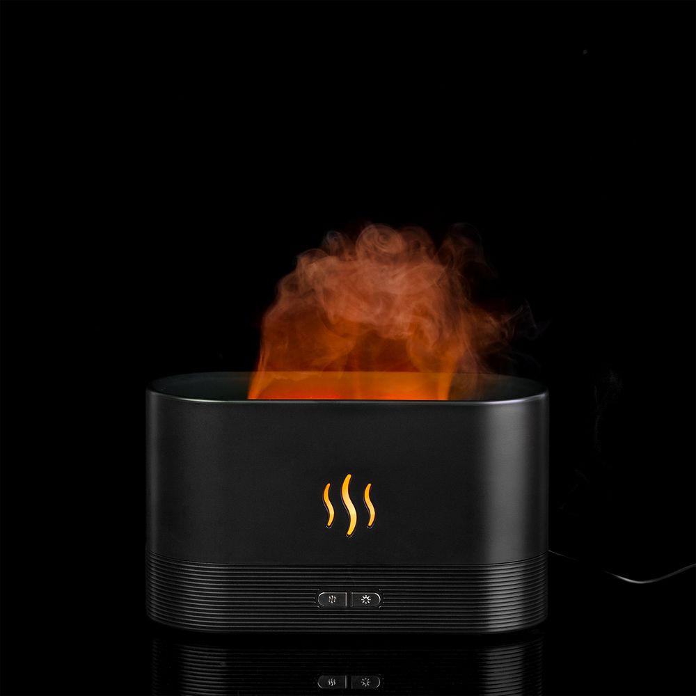 Увлажнитель-ароматизатор с имитацией пламени Fuego ver.2 с логотипом Molti | Print Logo