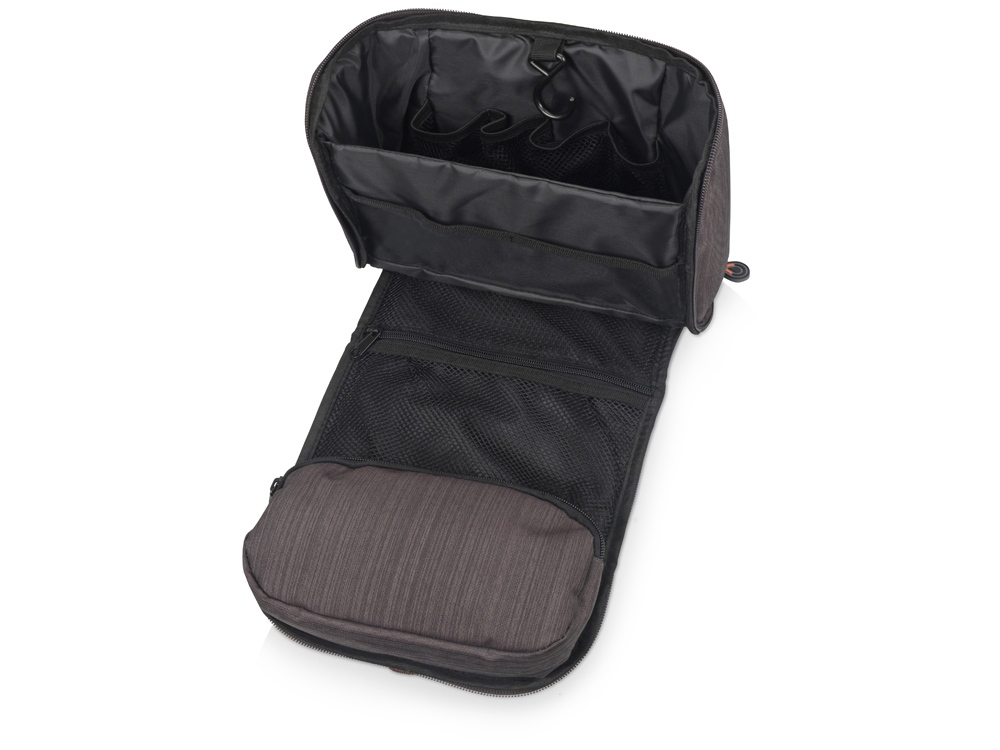 Несессер Пенси. Voyager, серый/коричневый