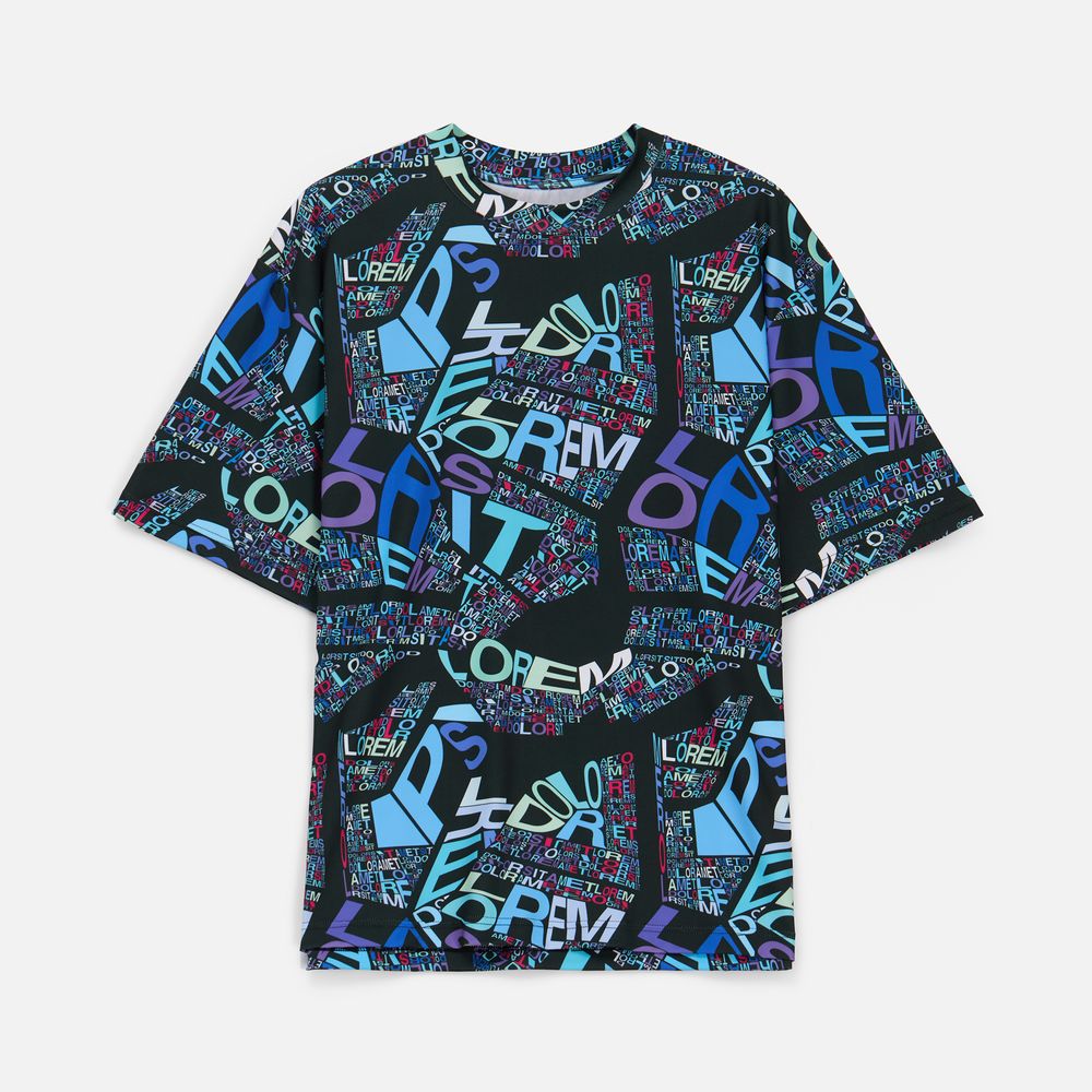 Футболка из бифлекса Morfiss с полной запечаткой на заказ фото на сайте Print Logo.