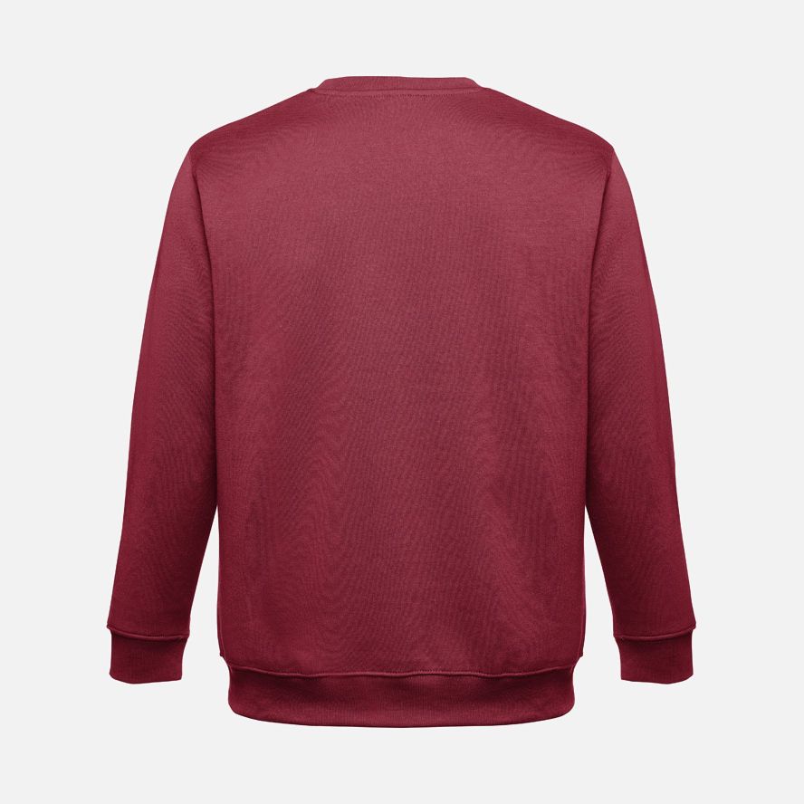 Свитшот унисекс Delta, бордовый, размер XL