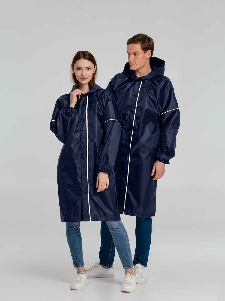 Дождевик со светоотражающими элементами Rainman Blink, синий, размер XXL