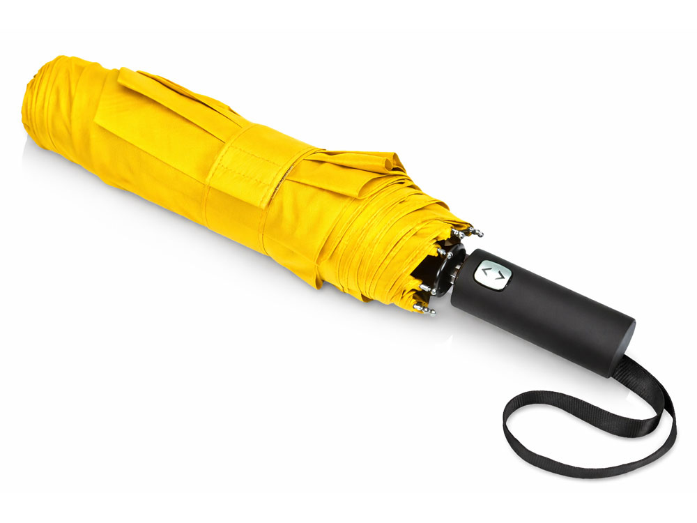 Зонт-автомат складной Кэнопи, желтый
