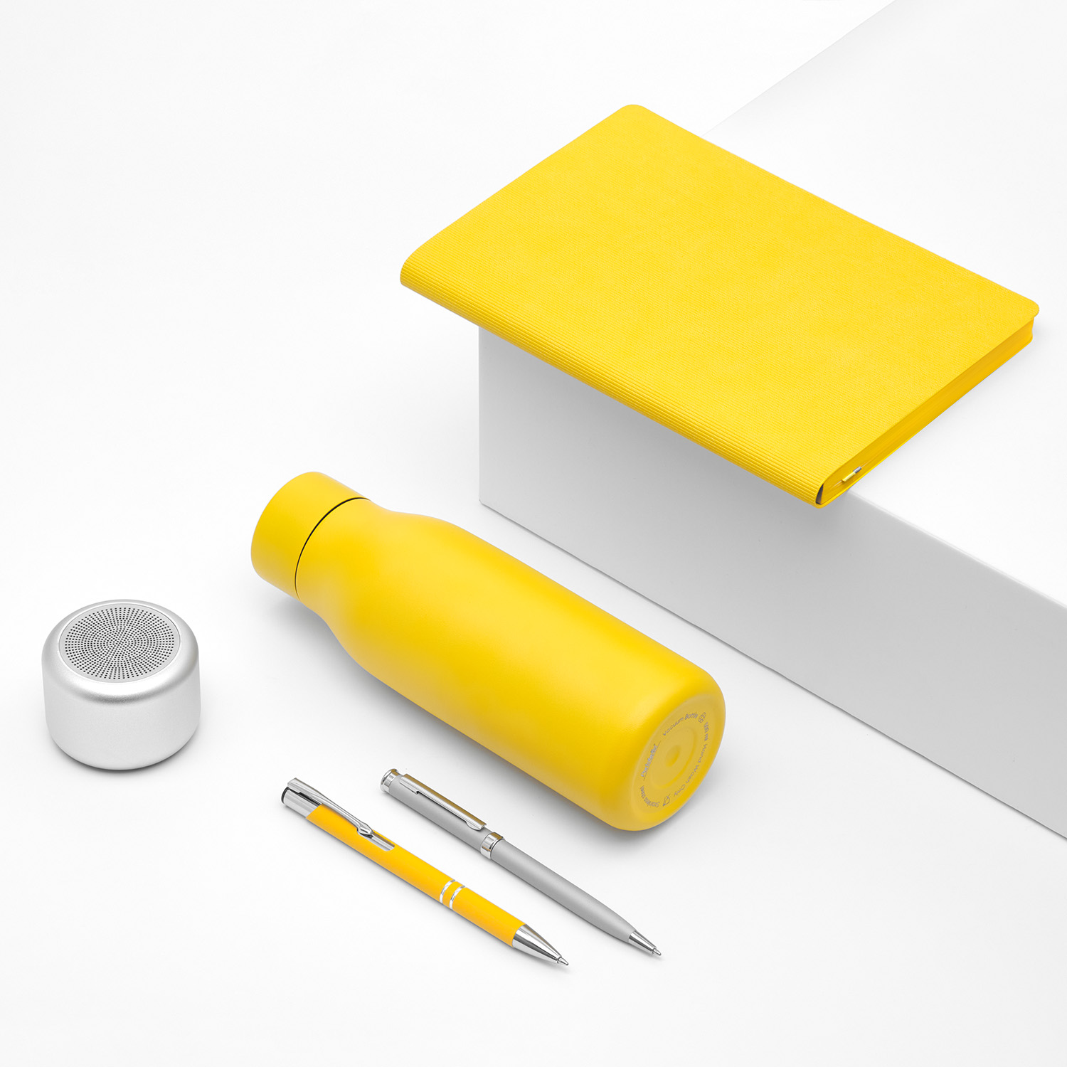 Шариковая ручка Альфа (Alpha), желтая