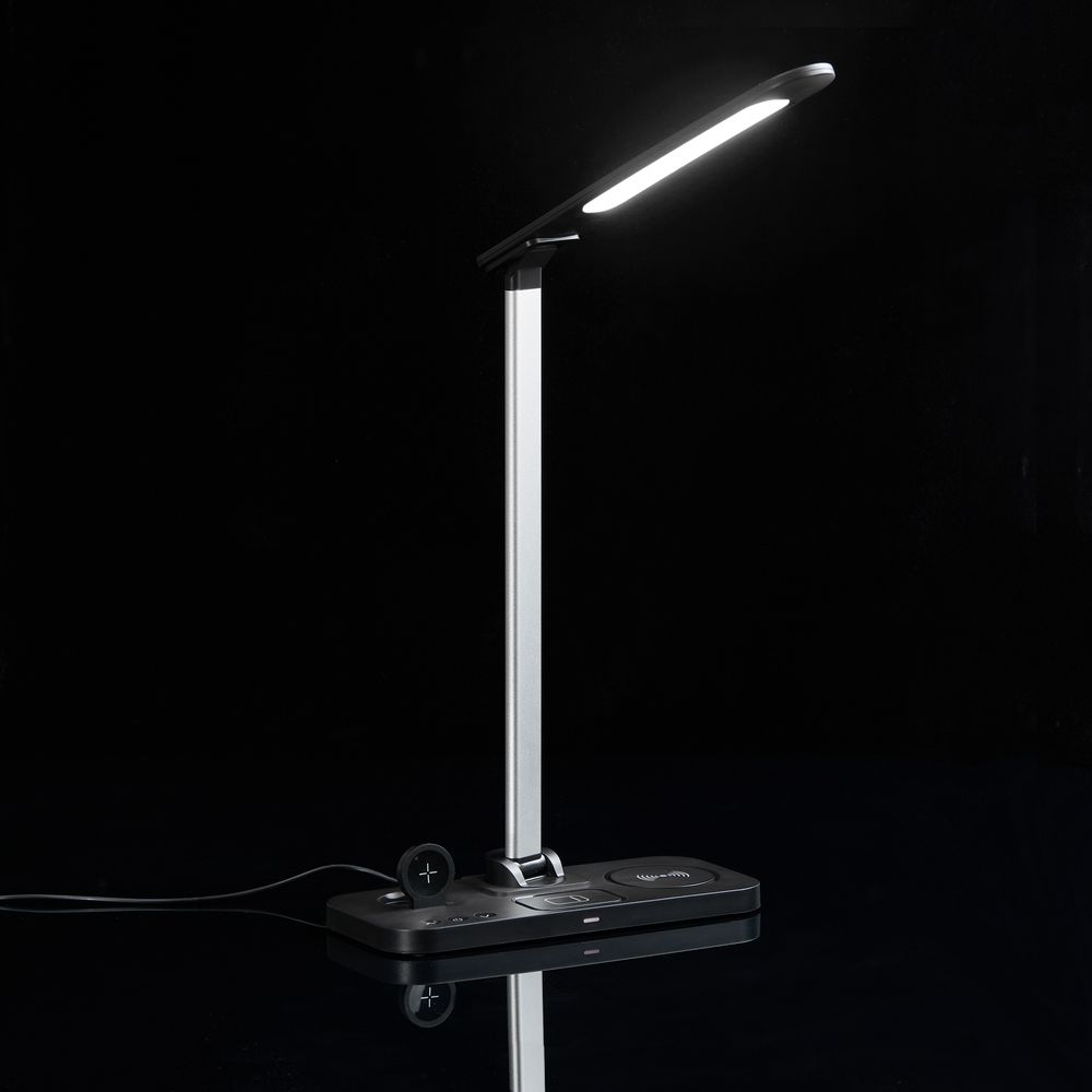 Настольная лампа с беспроводной зарядкой Power Light