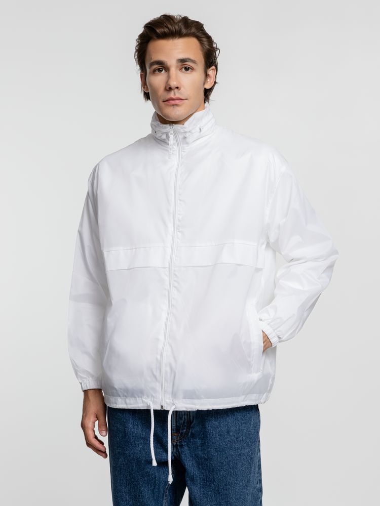 Ветровка из нейлона Surf 210 белая, размер XS