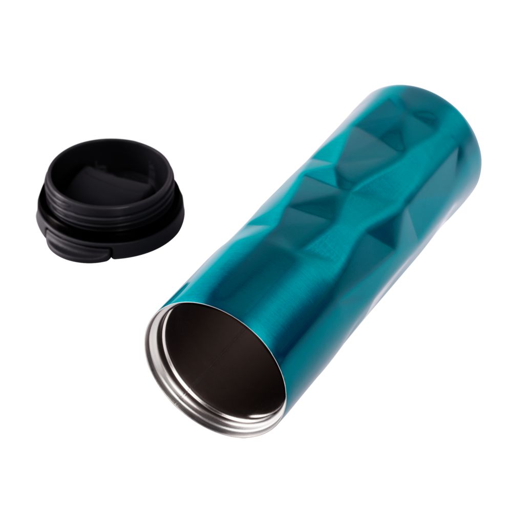 Термостакан Gems Black Morion — пример нанесения логотипа () | Print Logo