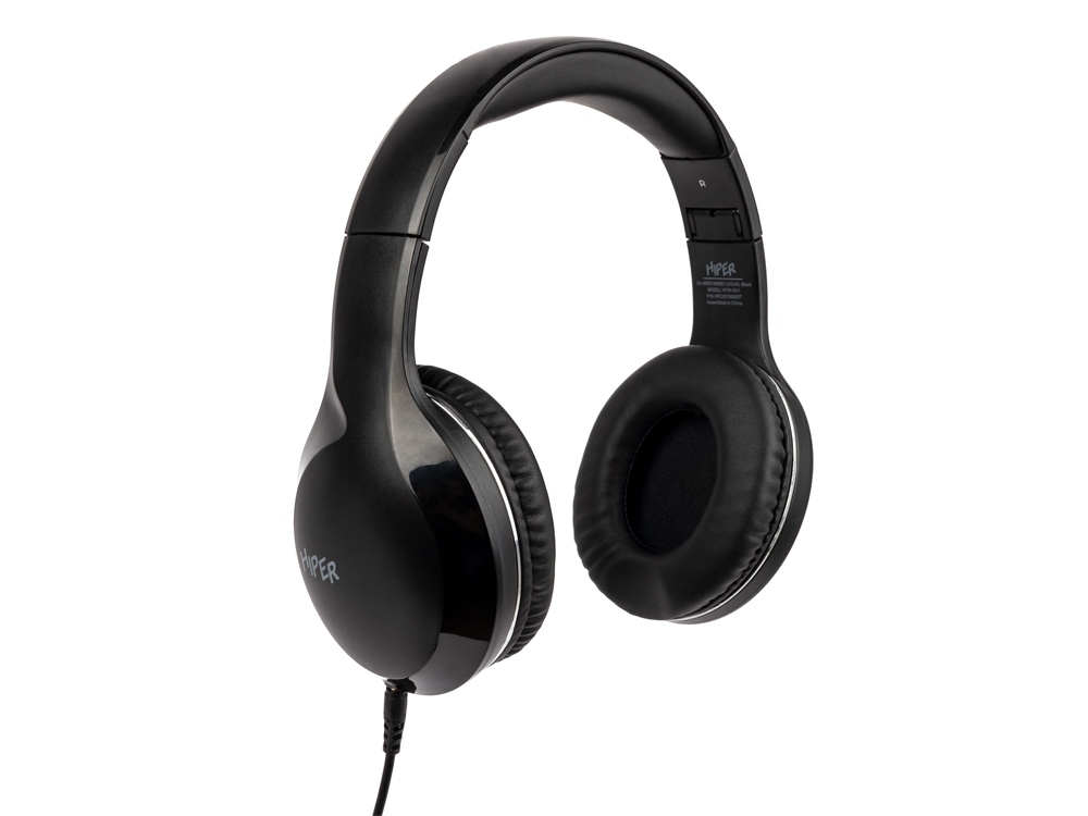 HIPER Наушники накладные WIRED CASUAL BLACK HTW-OV1 (Р)
