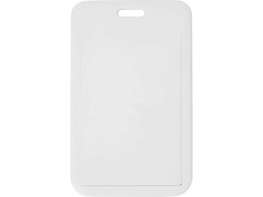 Бейдж Show mini Vert 67*110 мм (внут.размер  54*85 мм), белый