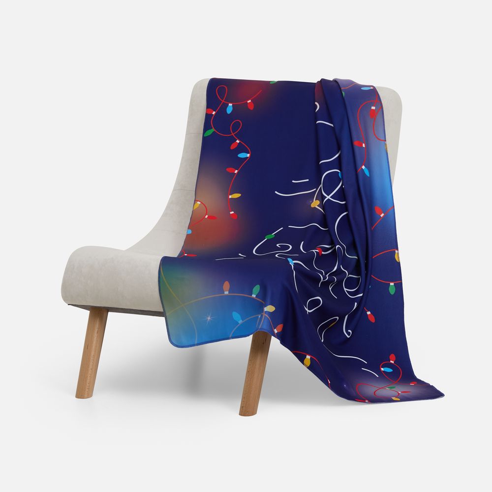 Флисовый плед «Все сбудется!» фото на сайте Print Logo.