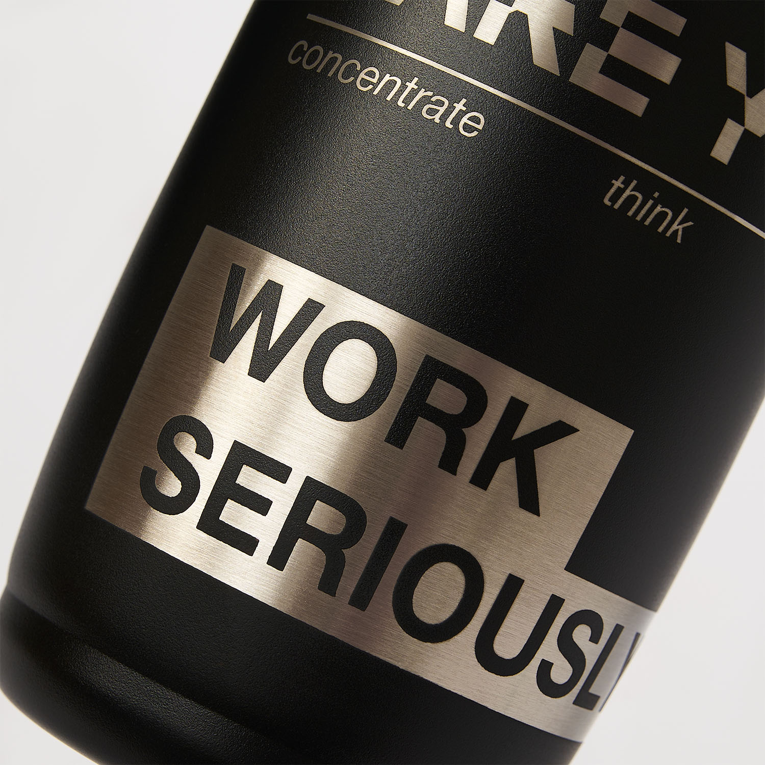 Термобутылка вакуумная герметичная Боска, черная